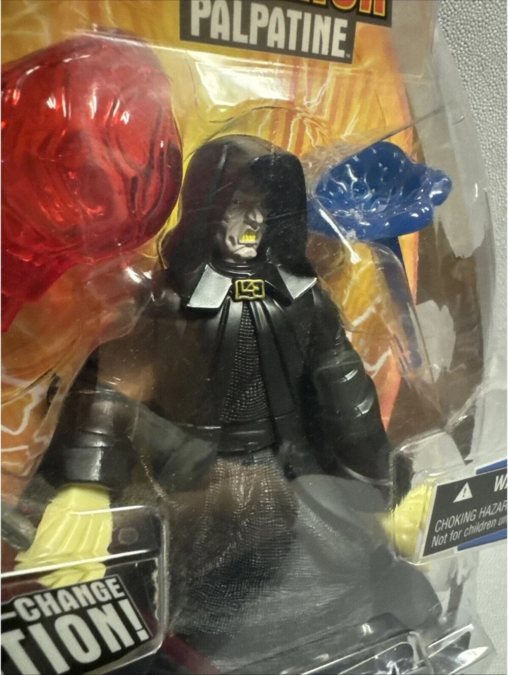 Star Wars Force Battlers Emperor Palpatine Action Figure Hasbro 2005 New Sealed